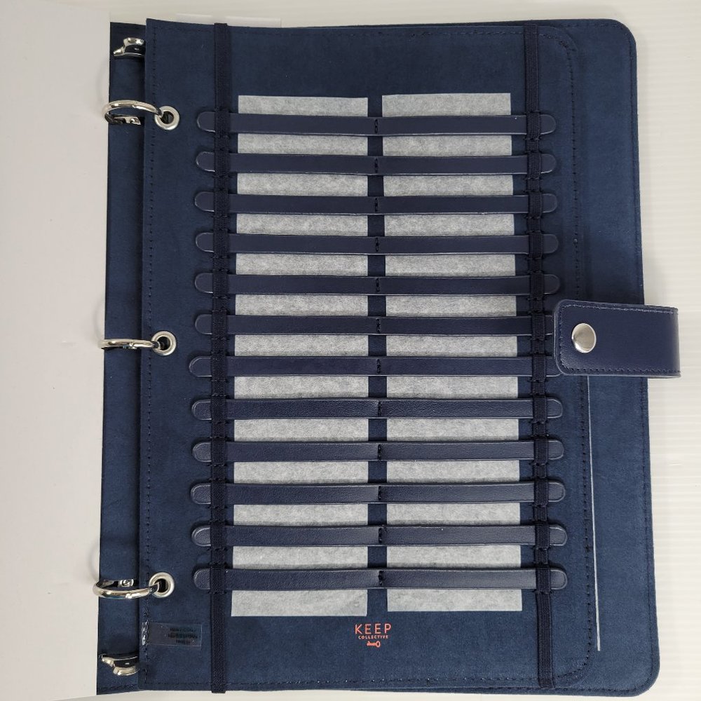 KEEP Collective Large Portfolio Binder Charms Page Jewelry Storage Stella & Dot - Picture 7 of 13